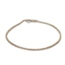 Brillant tennisarmbånd ca 1.61 ct af 18 kt hvidguld