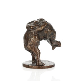 Keld Moseholm. 'Par i brydertag'. Skulptur af bronze