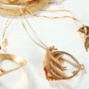 Georg Jensen. Golden Christmas / Christmas Collectibles. Samling juleuroer fra fra 1991,1996-2005, 2008, 2011 & 2013 (15)