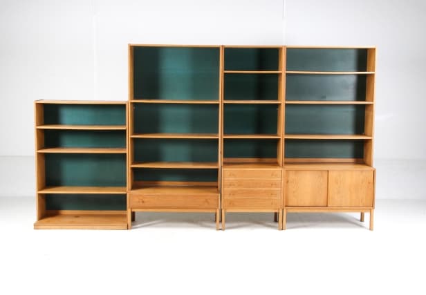 Royal Board shelving system, oak