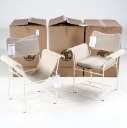157. Mathieu Matégot for Gubi. Five armchairs, model Tropique (5)