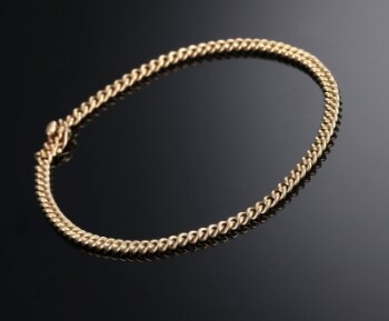 G. Lander, Kalundborg. Armlænke af 14 kt. guld, ca. 1930erne