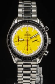 Omega Speedmaster Reduced 'Michael Schumacher'. Herrearmbåndsur i stål ref. 3510.12.00