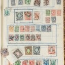 LOT 102. EUROPE. Original lot in 5 old albums with Russia/Soviet (best), France, Belgium and Germany