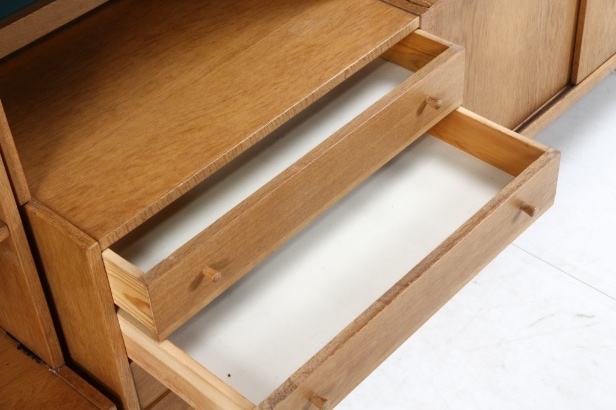 Royal Board shelving system, oak