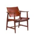Børge Mogensen. 'Hunter's chair' of oiled walnut, model BM1106