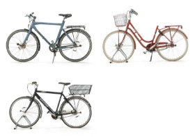 7718, 7721, 7722 - Samling cykler (3)