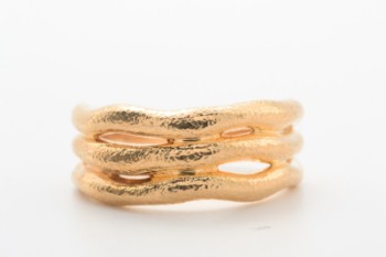 Kranz & Ziegler ring, 14 kt. guld