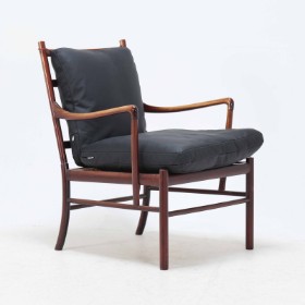 Ole Wanscher: 'Colonial chair' model PJ-149 in mahogany, with two sets of cushions