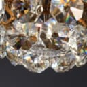 Christopher Palme for Palwa. Large crystal lamp from the 70s