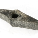 Denmark's ancient Neolithic age, rock battle axe.