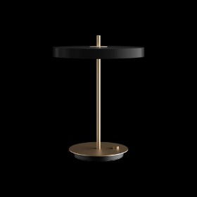 Søren Ravn Christensen for Umage. Bordlampe med USB-opladning, model Asteria Table, sort