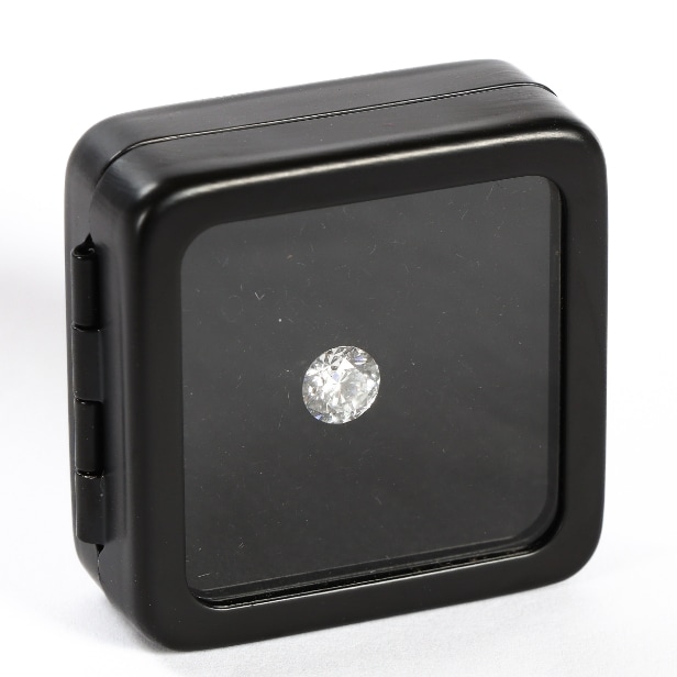 Unmounted lab-created brilliant-cut diamond, 1.01 ct.