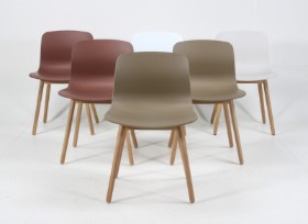 Hee Welling for Hay. 'About A Chair'. Six dining chairs model AAC12 (6)