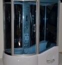 Dampkabine med jacuzzi spa bad