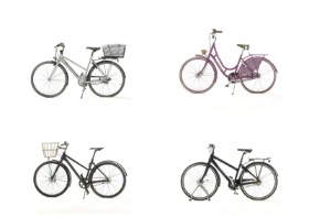 7364, 7365, 7366, 7368 - Collection of bicycles (4)