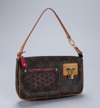 Louis Vuitton. Limited Edition håndtaske, model Perforated Pochette Accessoires