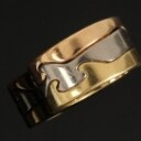 Georg Jensen Fusionsring udført af 18 kt. guld Denne vare er sat til omsalg under nyt varenummer 5116237