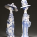 Bjørn Wiinblad. Figurer af keramik. De fire årstider. (4)