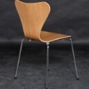 Arne Jacobsen. 'Syver' stol, egetræ, model 3107