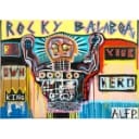 Alf Pedersen. Komposition. `Last round` 115x160 cm.