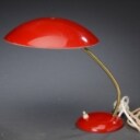  Christian Dell. Kaiser bordlampe, model 6782, rød