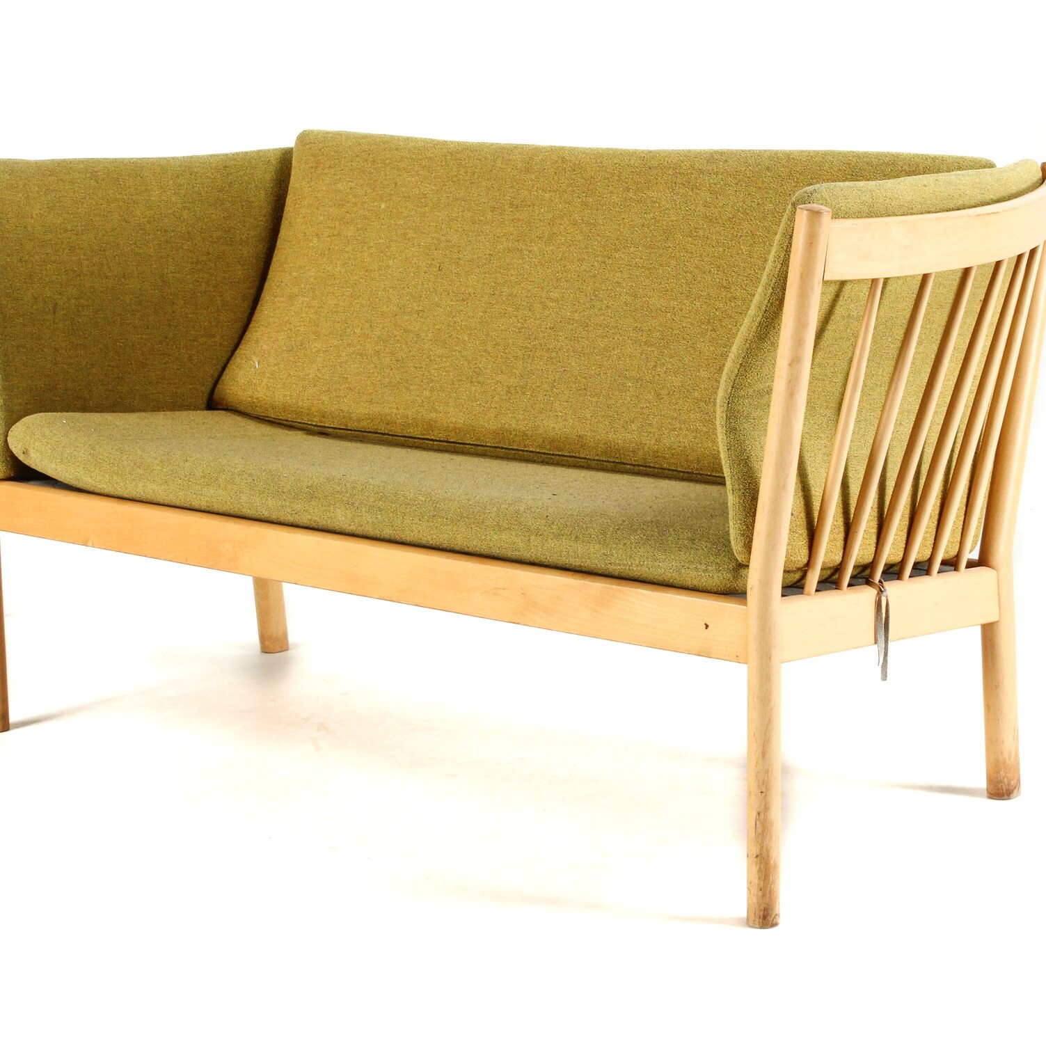 Erik Ole Jørgensen for Kvist Möbel. Two-seater slatted sofa, model