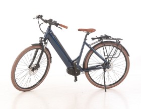 Mustang Trekking Center Electric Ladies - electric bike with 7 gears - Deep Blue Shine.