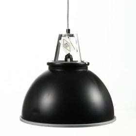 BTC Titan str. 3 pendant lights with black lacquered metal shade