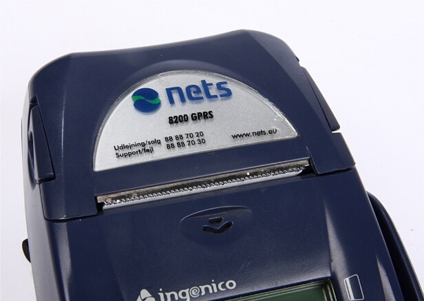 Nets terminal Elite 8200 GPRS, inkl bonruller