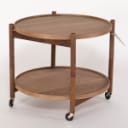 591. Hans Bølling. Walnut tray table