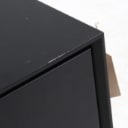 181 Auping. Bedside table, black, model pixel