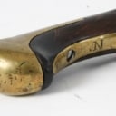 Danish ex. flintlock pistol, navy m/1807/38