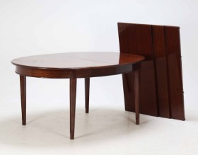 Mahogany dining table with three additional plates (4)