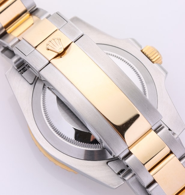Rolex Oyster Perpetual Submariner in gold and steel, ref. 116613LB, vintage 2020