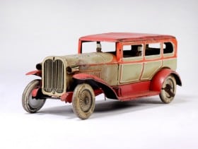 Distler, Tyskland, ca. 1930. Stor mekanisk blik limousine