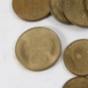 Danmark. Samling 1 og 2 kroner i pæn kvl. 1942-1958 (24)