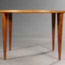 Nanna Ditzel for Kold Savværk. Rundt spisebord, model 146, 1960'erne