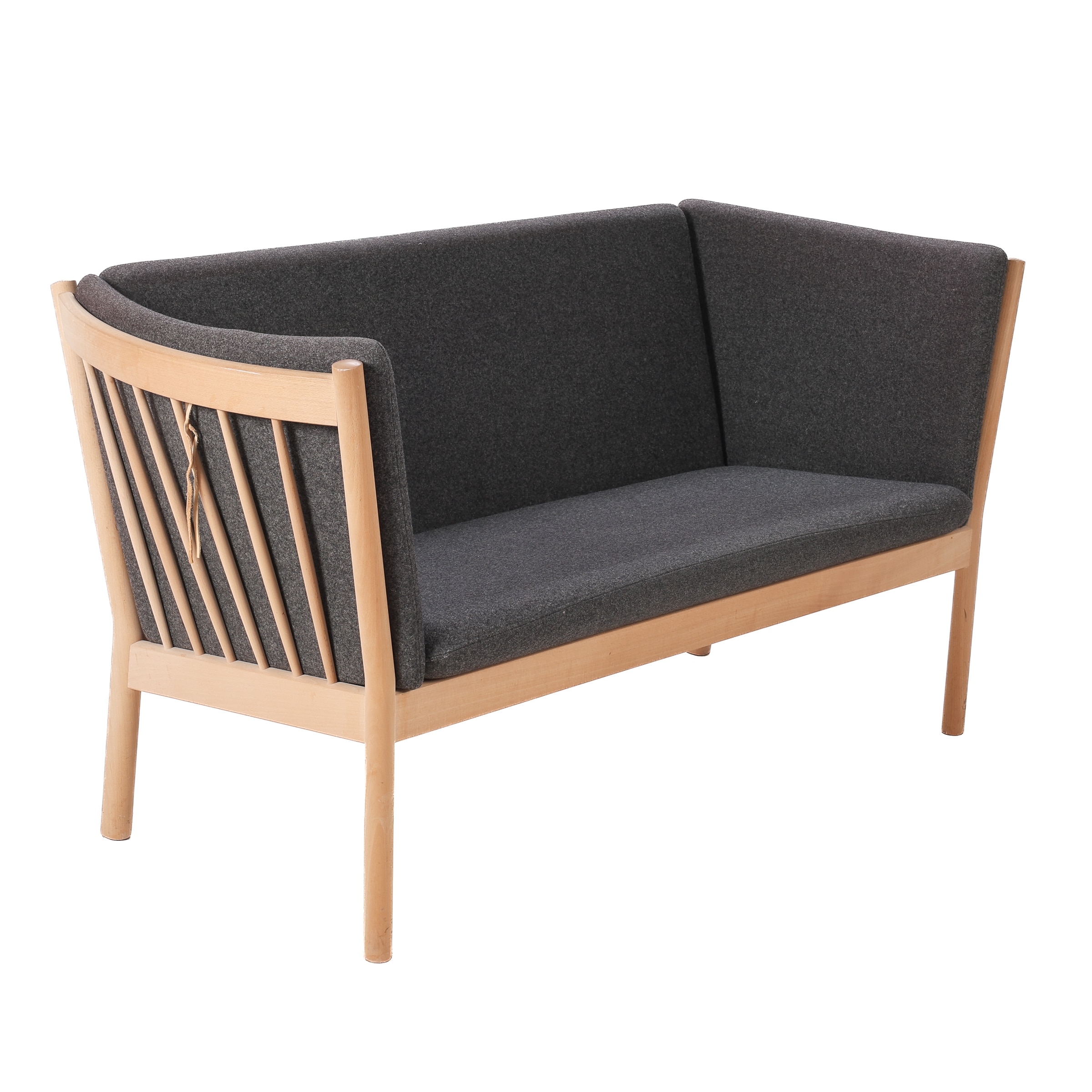 Erik Ole Jørgensen for Kvist Möbel. Two-seater slatted sofa, model J148
