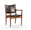 Hans J. Wegner for Johannes Hansen. Armstol af teak, model 'JH-513'