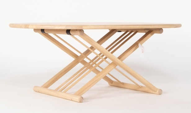 536. Haslev Furniture Factory. Coffee table model Safari made of oak