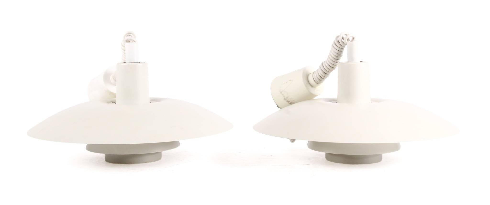 Poul Henningsen. A pair of PH4/3 pendants. (2)