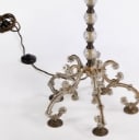 Six-arm Czech Maria Theresa floor lamp from the 60s