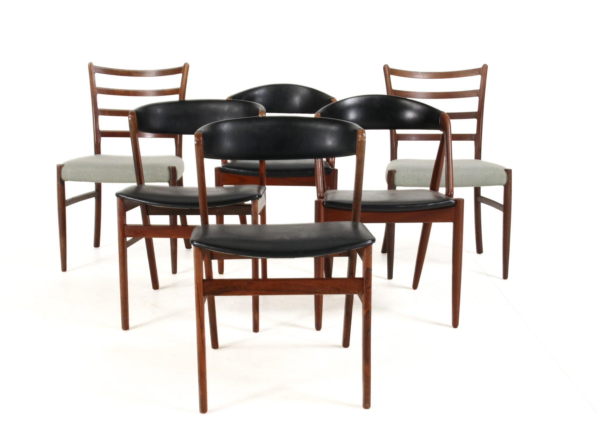 Kai Kristiansen and others Six dining chairs (6)