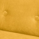 Nomad Dot modular sofa, upholstered in velvet, curry yellow (4)