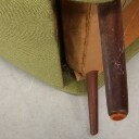 Dansk møbelproducent. Lænestol med liggefunktion 1960erne