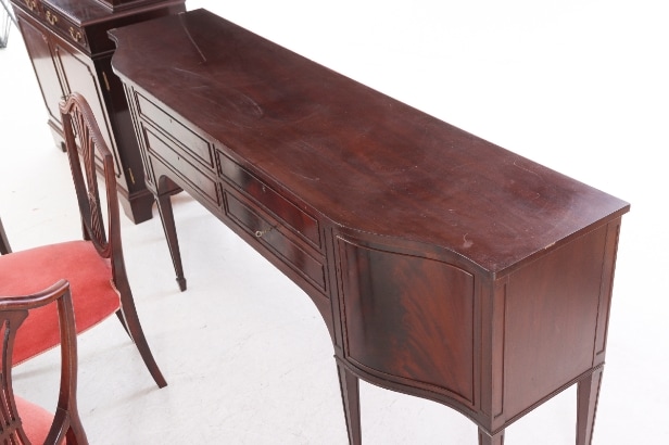 Hepplewhite mahogany dining room (10)