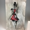 Renate Linnemeier, Mixed Media auf Holz, Ohne Titel'(4)