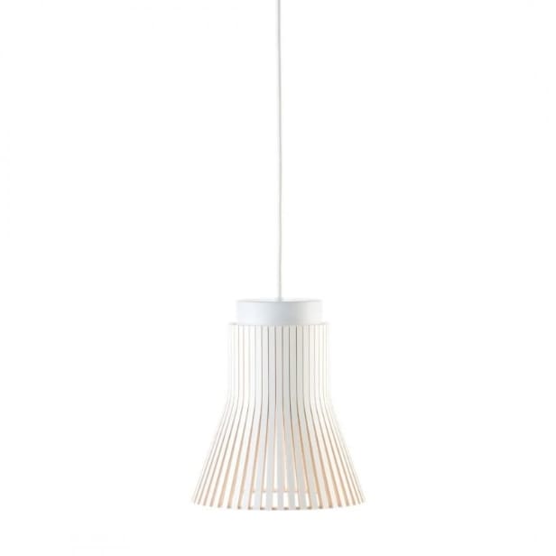 986. Seppo Koho for Secto Design. Pendel model Petite 4600, hvid
