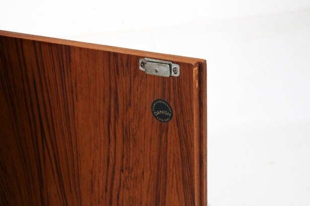Skagen Furniture Factory. Corner cabinet, 1960s, teak wood